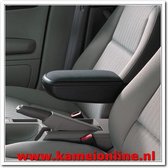 Armsteun Kamei Fiat 500 stof Premium zwart 2007-2015