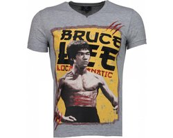Bruce Lee Hunter - T-shirt - Grijs