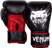 Venum Contender Kinder Bokshandschoenen Zwart Rood Kies hier uw maat Bokshandschoenen: 4 OZ