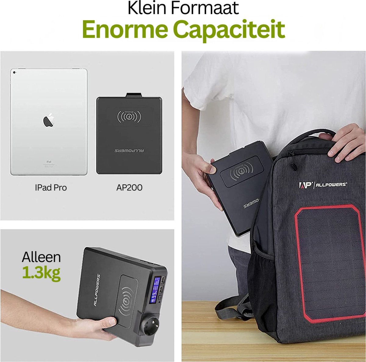 Allpowers Solar Powerbank – Extreme Powerbank 41600Mah – Super Charger ...