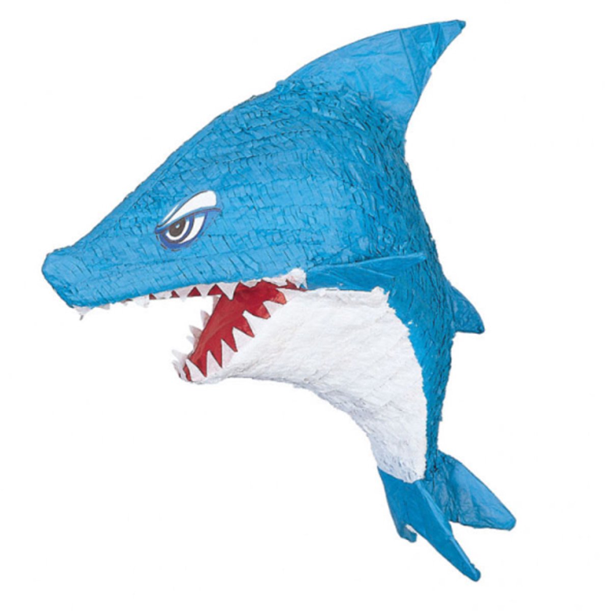 Amscan Piñata Haai Junior 50 Cm Papier Blauw/wit