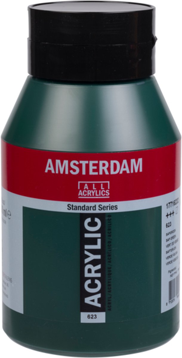 Acrylverf - Sapgroen 623 - Amsterdam - 1000ml