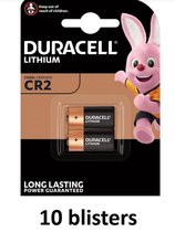 Duracell Ultra Lithium CR2 batterijen 20 stuks