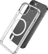 eSTUFF Magnetic Hybrid Clear Case for iPhone 13 Mini mobiele telefoon behuizingen 13,7 cm (5.4") Hoes Transparant