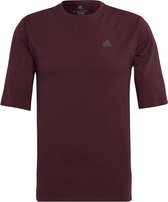 Adidas Run Icons Made With Nature T-shirt Manches Courtes Rouge M Femme