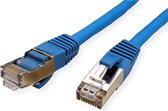 VALUE Patchkabel Cat.6 (Class E) S/FTP (PiMF), LS0H, blauw, 7 m