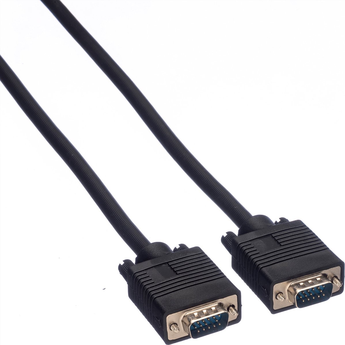 ROLINE SVGA kabel HD15 M/M met ferrietkern, 20 m
