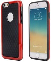 Rood duo protect iPhone 6 TPU hoesje