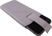 Mobiparts Luxury Pouch Apple iPhone 4/4S White