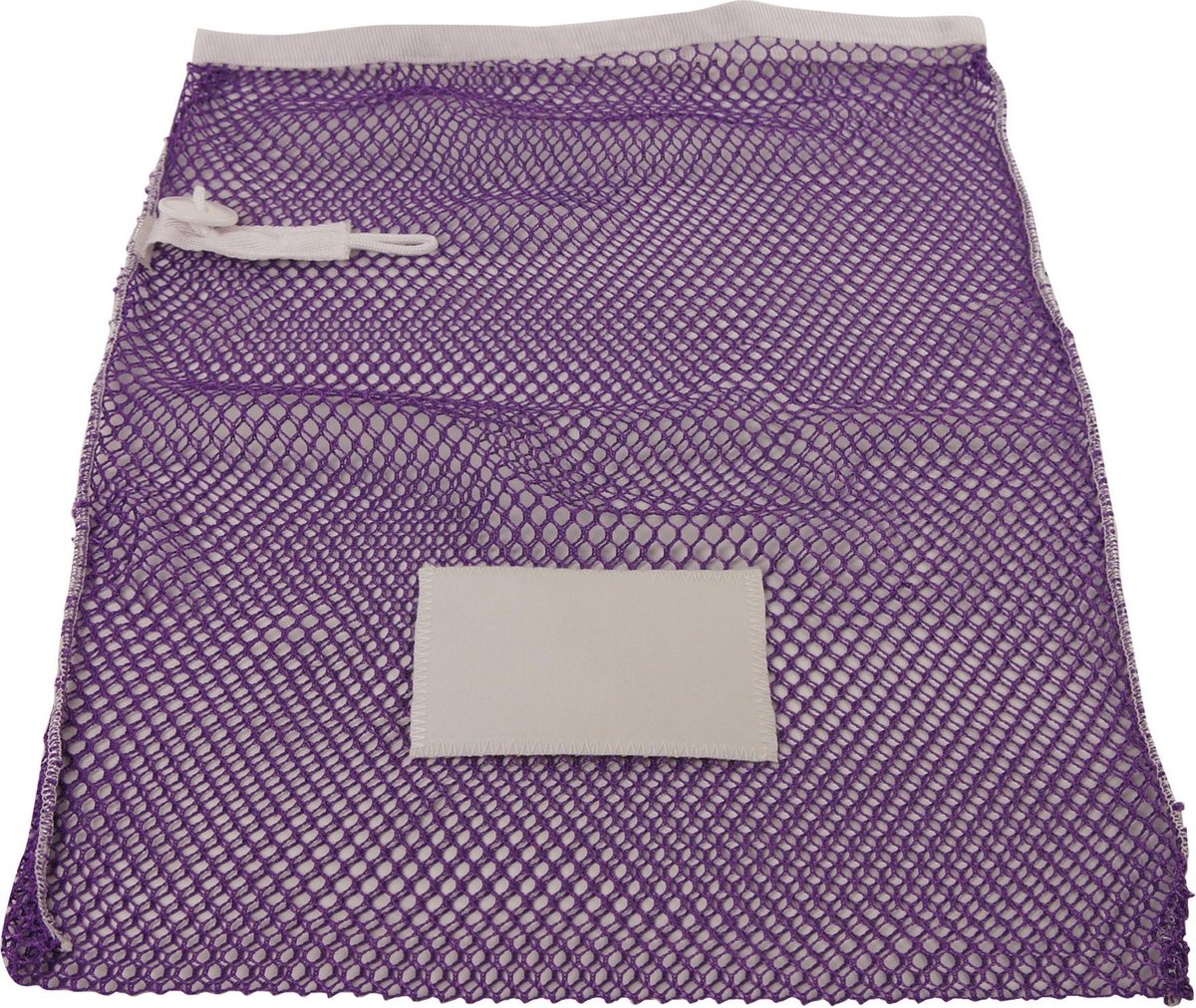 Goedkoopste Premium wasnet 40x60 cm - Met knoopsluiting - Paars