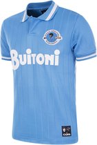COPA - Maradona X COPA Napoli 1986-87 Retro Voetbal Shirt - L - Blauw