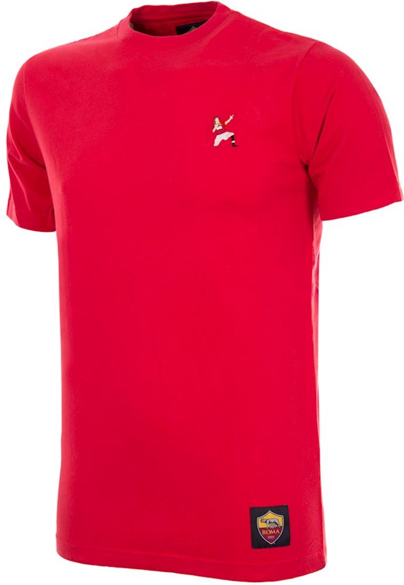 COPA - AS Roma Pixel T-Shirt - XS - Rood