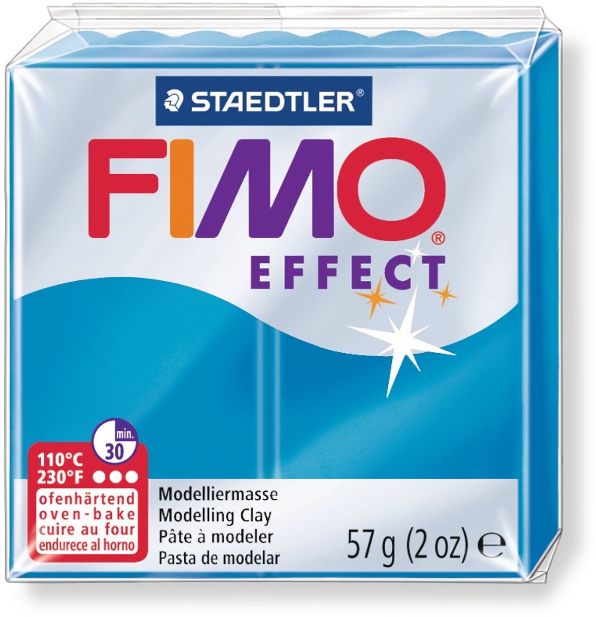 Staedtler FIMO Soft 8020 Boetseerklei 57g Blauw 1stuk(s)