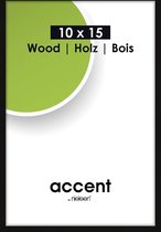 Fotolijst Accent Wood Zwart A4 21x29,7