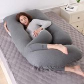 Zwangerschapskussen / Pregnancy Pillow - Breastfeeding Baby & Full Body for Sleeping \ Voedingskussen - Zijslaapkussen - Lichaamskussen - Body Pillow