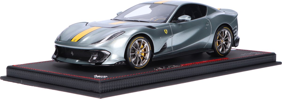 Ferrari 812 Competizione A Verde Jewel – Miniature BBR 1/18 Résine – P18209P