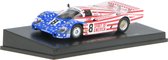 Porsche 956 Spark 1:64 1986 George Follmer / John Morton / Kenper Miller Joest Racing Y176 24H Le