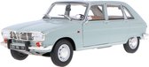 Het 1:18 Diecast-model van de Renault R16 uit 1968 in lichtblauw. De fabrikant van het schaalmodel is Norev. Dit model is alleen online verkrijgbaar