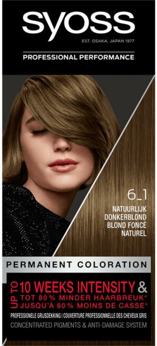 Syoss Classic Haarverf 6-1 Natuurlijk Donker Blond