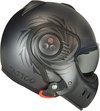 ROOF - RO5 BOXER V8 S TATTOO MATT GRAPHITE - BLACK - ECE goedkeuring - Maat SM - Integraal helm - Scooter helm - Motorhelm - Zwart - ECE 22.05 goedgekeurd