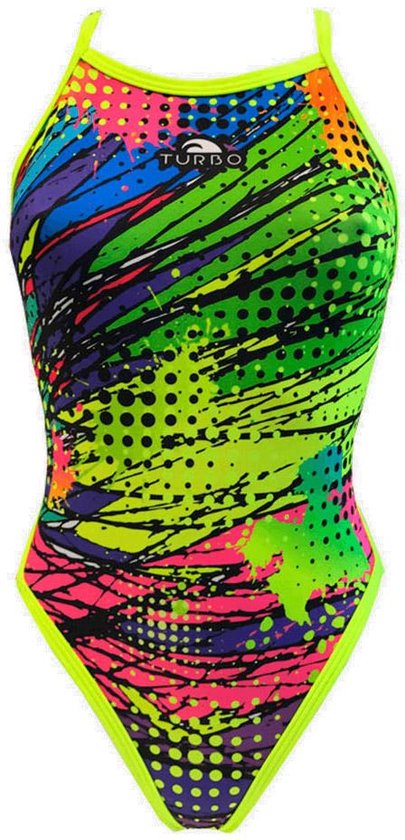 Maillot de bain Turbo Kriptonite Jaune 7-8 ans Fille