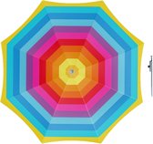 Parasol - Regenboog - D180 cm - incl. draagtas - parasolharing - 49 cm