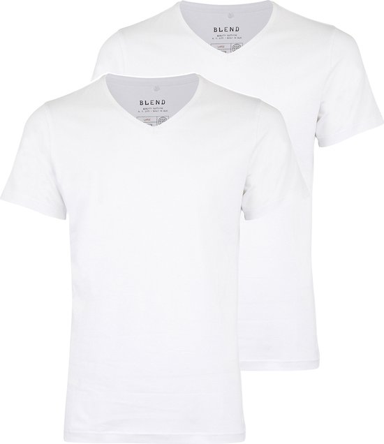 Blend He BHDinton V-neck tee 2-pack Heren T-shirt - Maat XXL