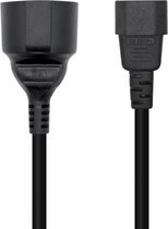 Gegevens-/Oplaadkabel met USB Aisens Cable Alimentación 16A, C14/M A CEE7/H, 25cm