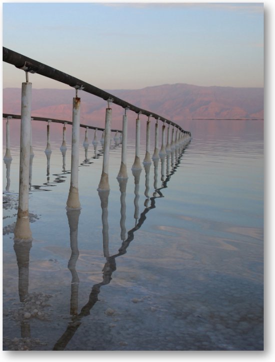 Dode Zee - Israël - Foto op Plexiglas 30x40