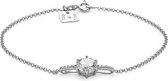 Twice As Nice Armband in zilver, zirkonia 8 mm  19 cm