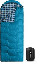 sleeping bag / Premium Sleeping Bag Adults & Kids - Warm 3-4 Seasons, Waterproof Lightweight Sleeping Bag for Men, Women, Camping, Festivals &