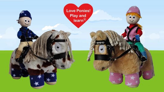 Crafty Ponies Westerndekje Roze