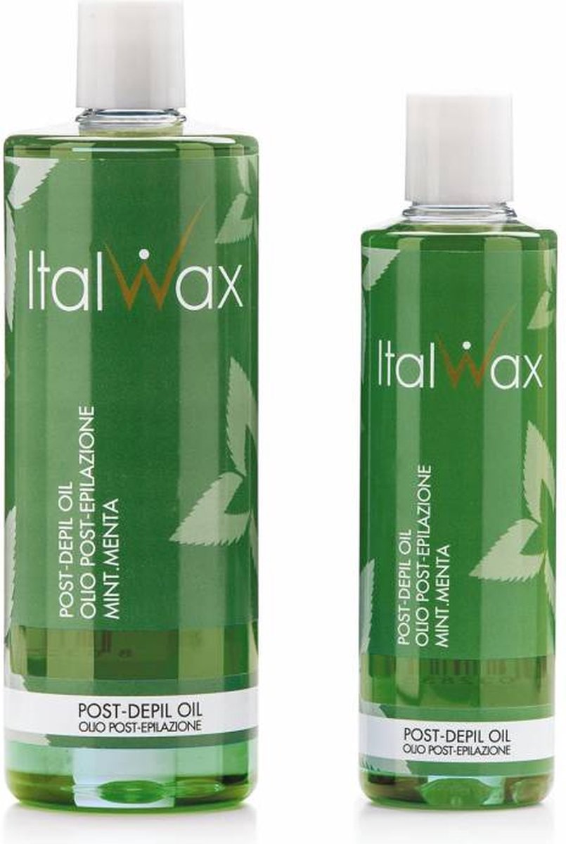 Goedkoopste ItalWax Afterwax Menthololie 500ml - Verkoelende Nazorg Olie voor Waxen - Hydrateert & Kalmeert