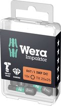 Wera 867/1 Impaktor DC TORX® Bit TX40 x 25mm VE=10 - 05057627001