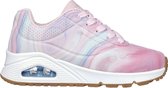 Skechers Uno Gen1 - Marble Sweetheart Meisjes Sneakers - Roze/ Multicolour - Maat 28