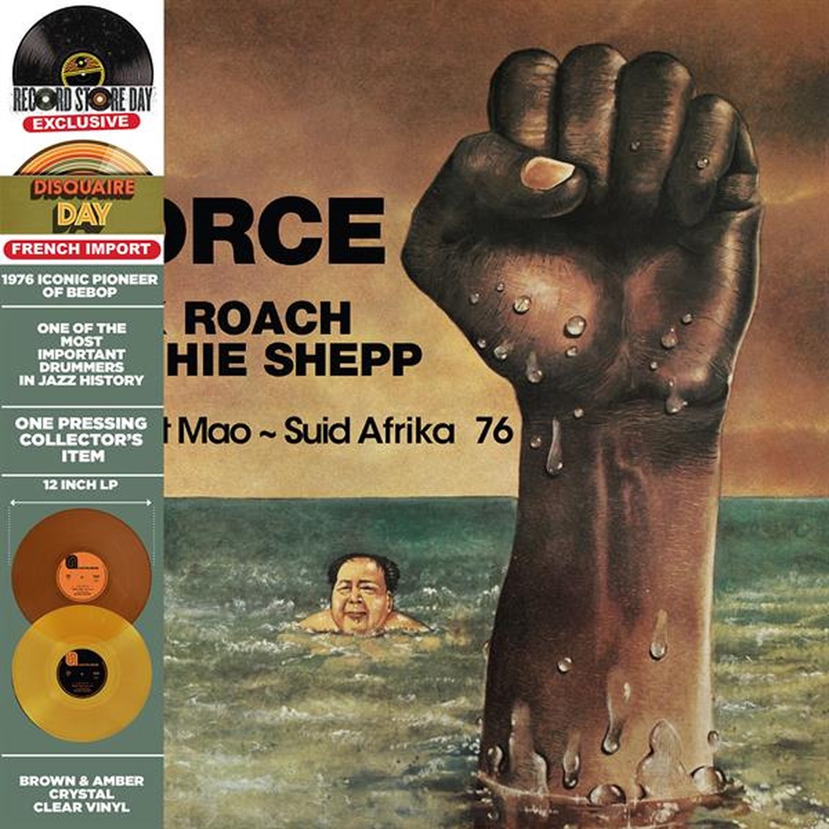 Max/Archie Shepp Roach - Force - Sweet Mao ~ Suid Afrika 76 (LP)