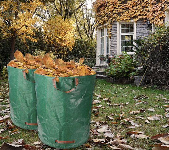 PD® - Tuinafvalzak 110 Liter - 45x70 cm - Tuinzak - Tuinafvalzak Opvouwbaar - Tuinafval Verzamelen - Zak voor Tuinafval van PD® — afbeelding 5