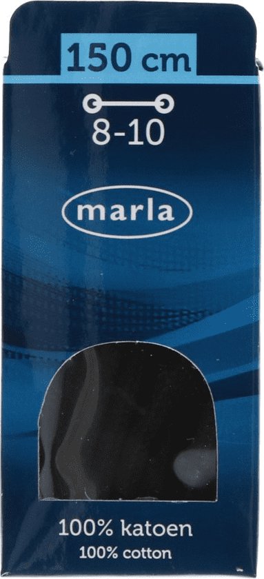 Marla ronde veters | Dik | Donkerblauw | 150cm