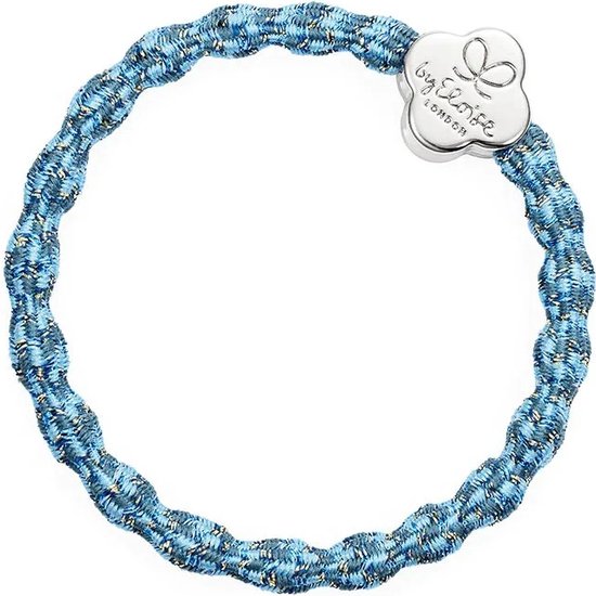 Par Eloise London Silver Quatrefoil Metallic Bermudes