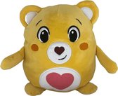 Care Bears - Squashy Troetelbeer knuffel - 20 cm - Oranje - Pluche