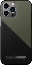 iDeal of Sweden Atelier Case Unity iPhone 13 Pro Max Onyx Black Khaki