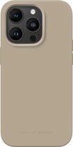 iDeal of Sweden Coque iPhone 14 Pro Silicone Beige