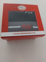 PSV Sokken - Herensokken in geschenkdoos - 2 Paar - Maat 41-46 - Cadeau
