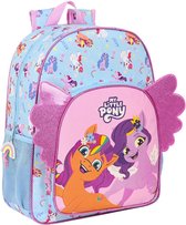 Schoolrugzak My Little Pony Wild & free Blauw Roze 33 x 42 x 14 cm