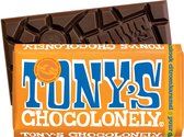 Tony's Chocolonely Puur Citroenkaramel Chocokoek Chocolade Reep - 180 gram - Vegan
