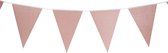Guirlande de fête d'anniversaire - paillettes - papier - or rose - 6 m - fanions 25 points