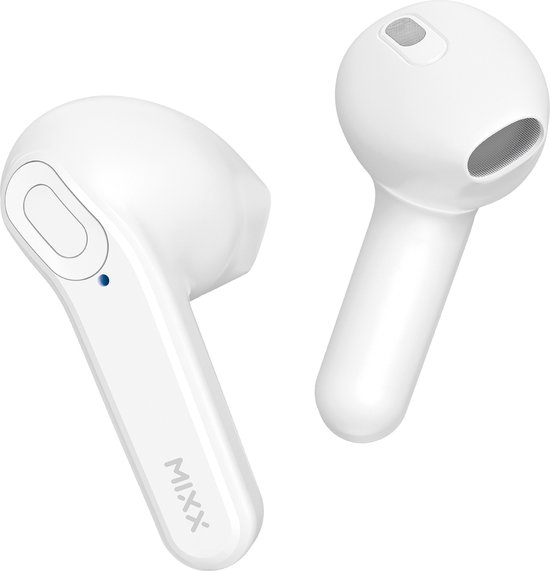 Mixx StreamBuds Hybrid InEar Koptelefoon Wit