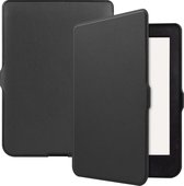 Hoes Geschikt voor Kobo Nia Hoesje Bookcase Cover Hoes - Hoesje Geschikt voor Kobo Nia Hoes Cover Case - Zwart