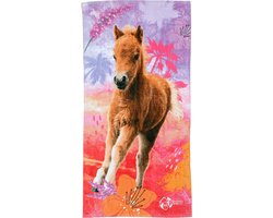 foto van Penny Badlaken Saar - Badlaken - Strandlaken - 75 X 150 CM - Paarden Spullen - Paarden - Paard - Pony - Veulen - Badlaken Meisje - Handdoek
