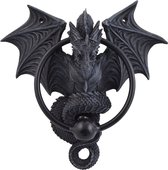 MadDeco - heurtoir de porte - fonte - dragon - Rugissement - 17x15x16